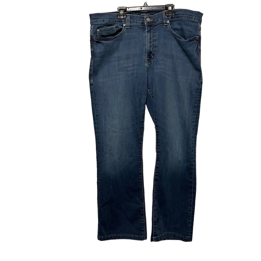 Mens Fidelity Medium Wash Straight‎ Jeans